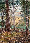 Frederick Mccubbin Forest Macedon oil on canvas